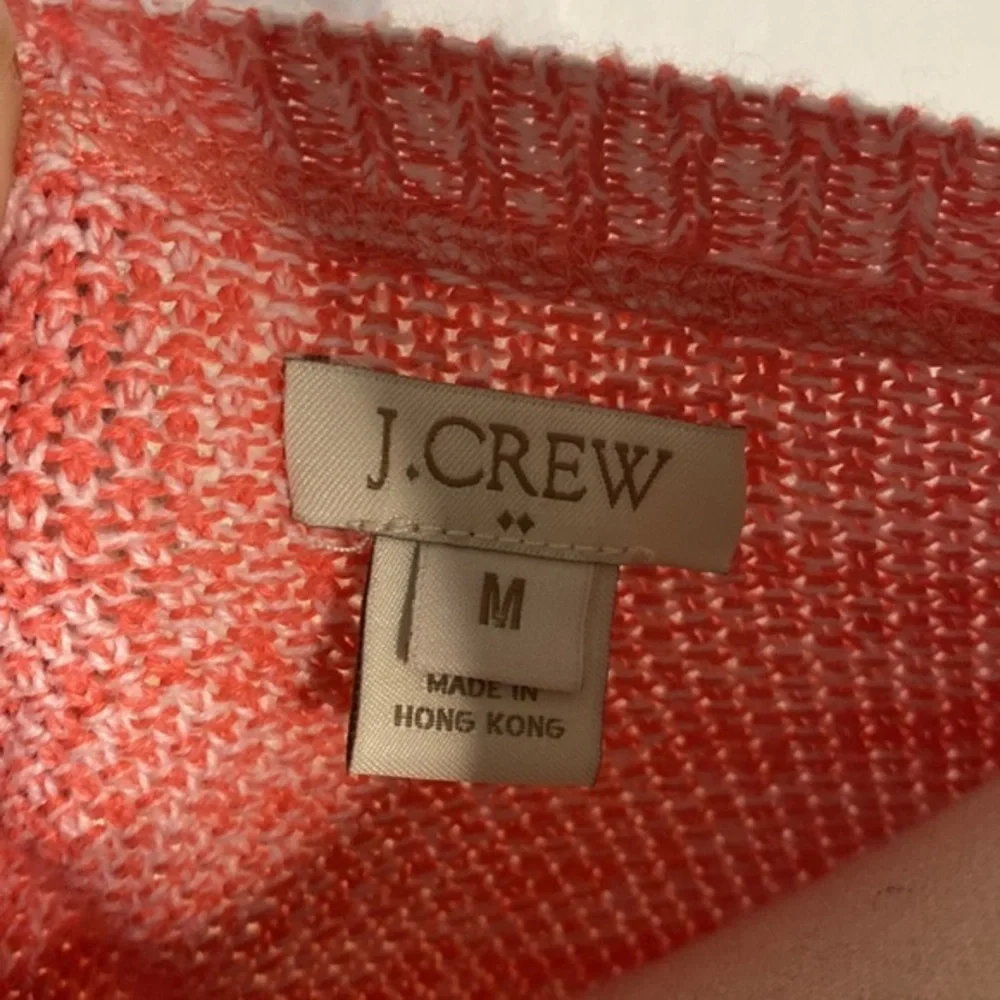 J. Crew Pink Crew Neck‎ Sweater Size Medium